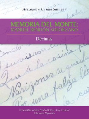 cover image of Memoria del monte